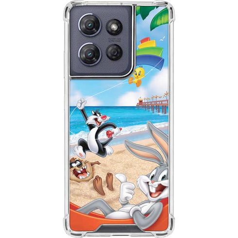 Looney Tunes Beach Moto G Play 5G (2025) Clear Case